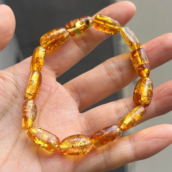 Yellow Amber Bracelet-ToShay.org
