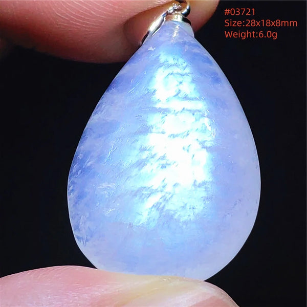Blue Light Moonstone Pendant-ToShay.org