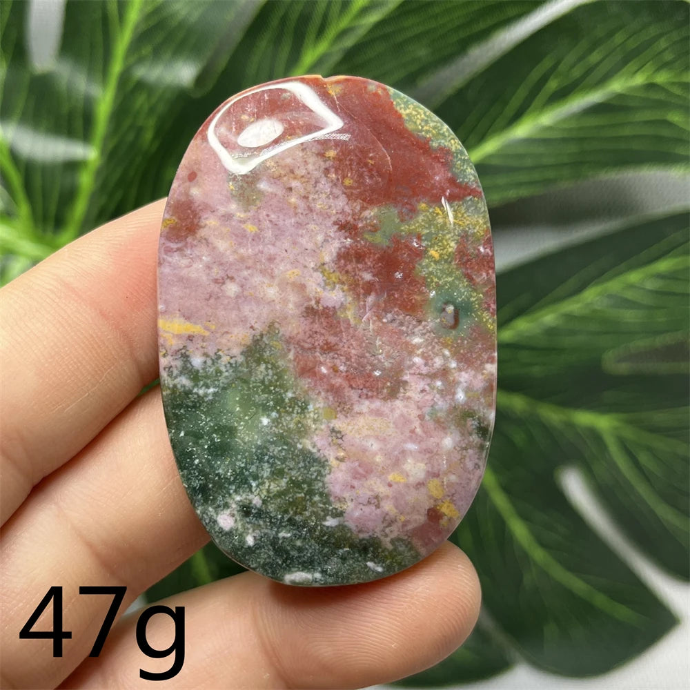 Sea Jasper Palm Stone-ToShay.org