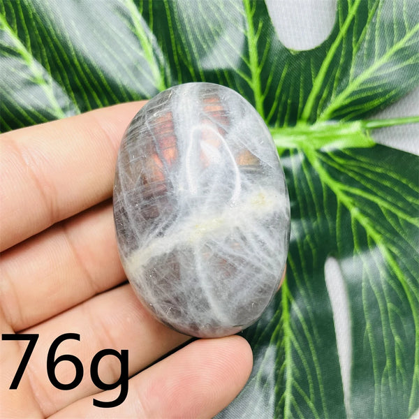 Purple Labradorite Palm Stone-ToShay.org