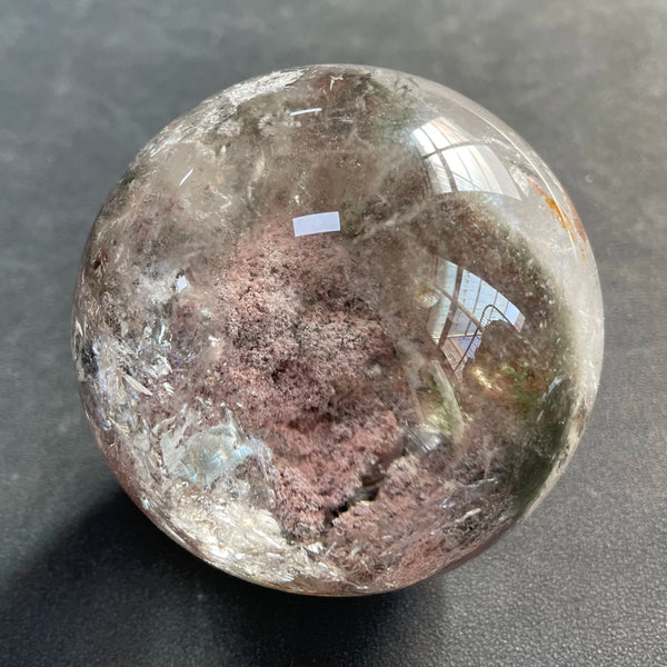 Green Phantom Quartz Ball-ToShay.org