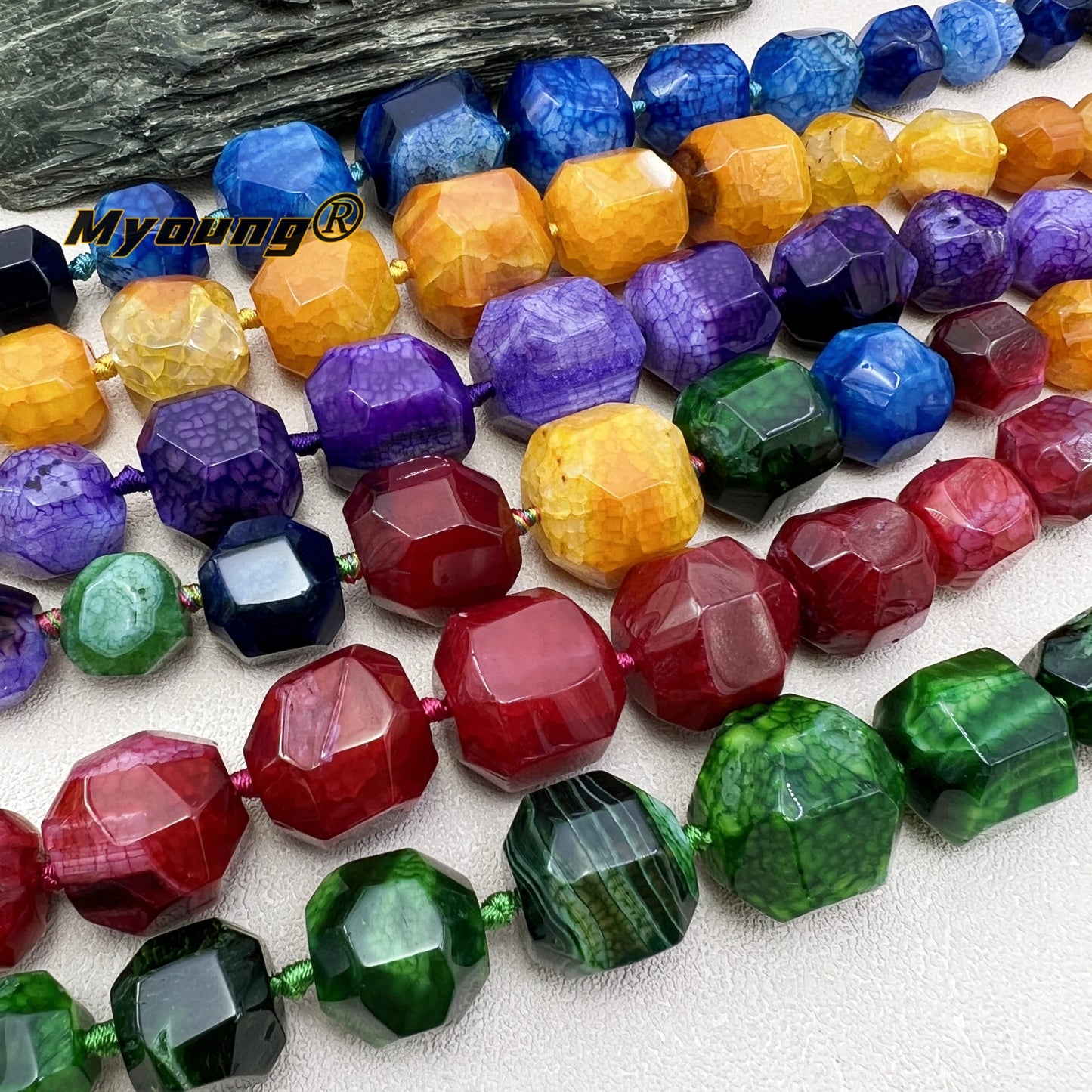 Mixed Dragon Vein Agate-ToShay.org