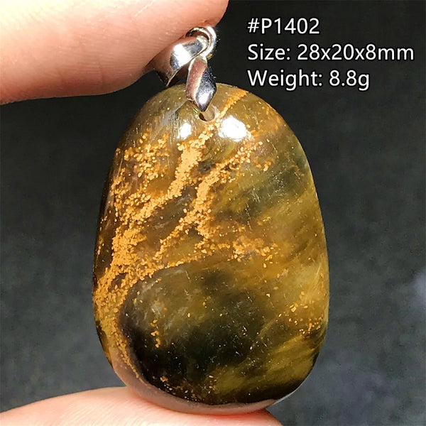 Blue Pietersite Pendant-ToShay.org