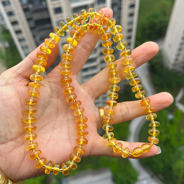 Yellow Amber Bracelet-ToShay.org