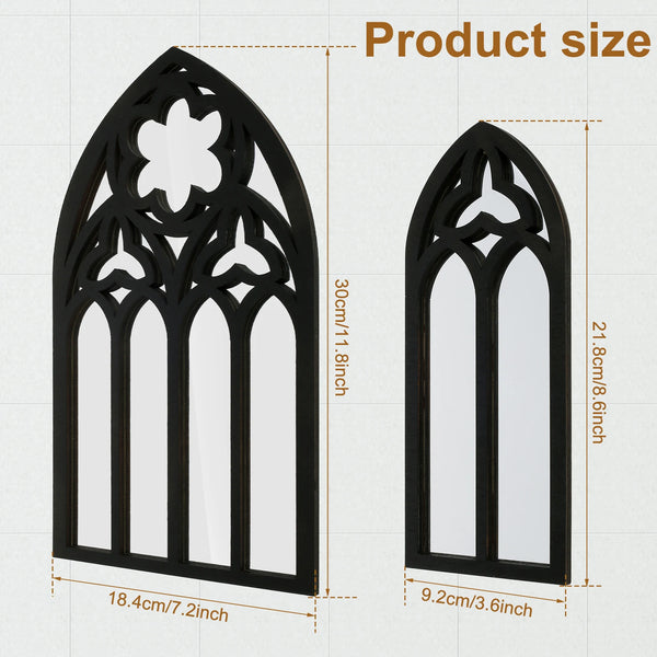 Gothic Cathedral Window Mirror-ToShay.org