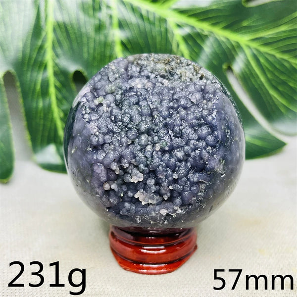 Purple Grape Agate Cluster-ToShay.org