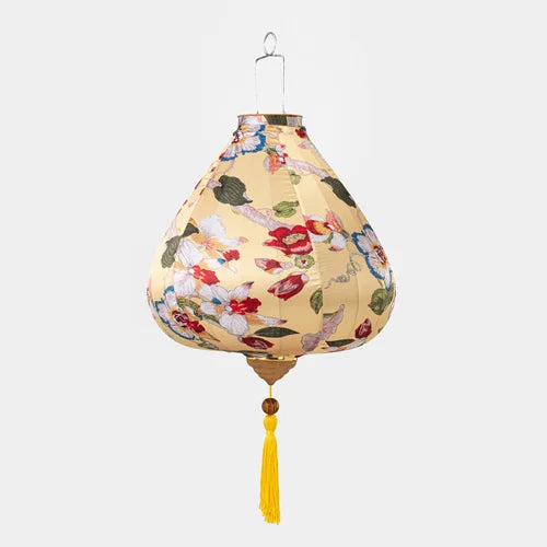 Flower Print Lantern-ToShay.org