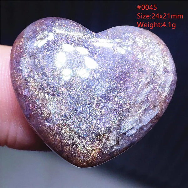 Blue Blood Red Lolite Pendant-ToShay.org