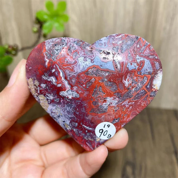 Red Agate Hearts-ToShay.org