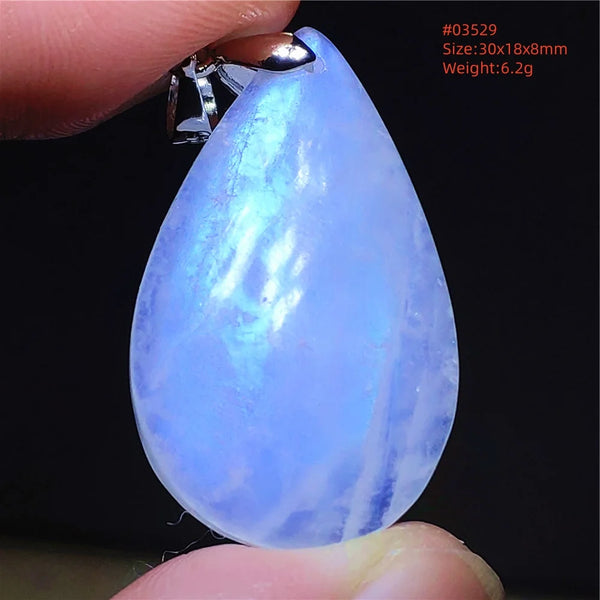 Blue Light Moonstone Pendant-ToShay.org