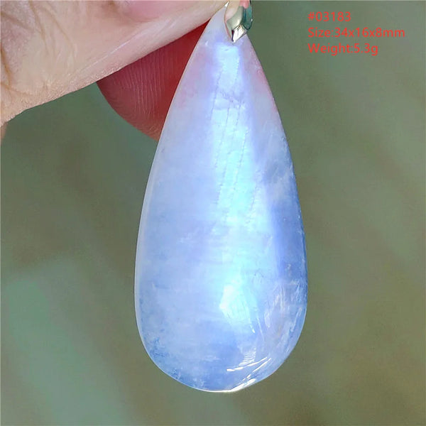 Blue Light Moonstone Pendant-ToShay.org