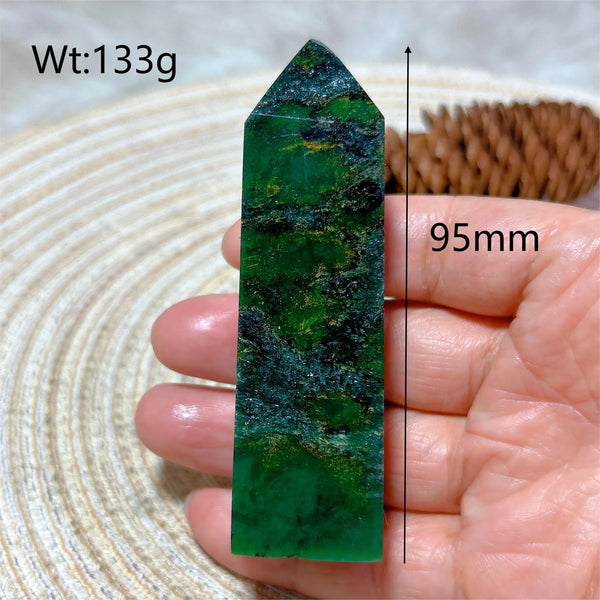 Green Emerald Quartz Point-ToShay.org