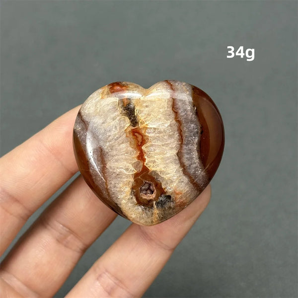 Orange Carnelian Heart-ToShay.org