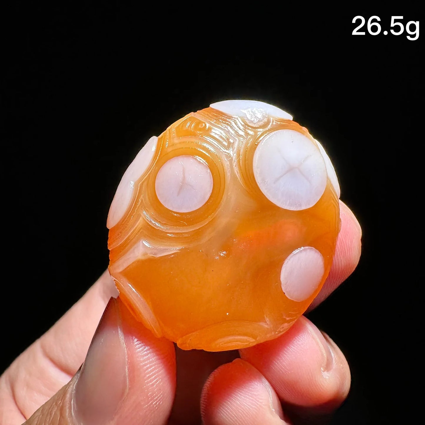 Orange Sardonyx Gobi Eye-ToShay.org