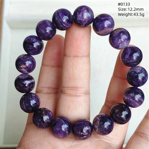 Purple Charoite Bracelet Russia-ToShay.org