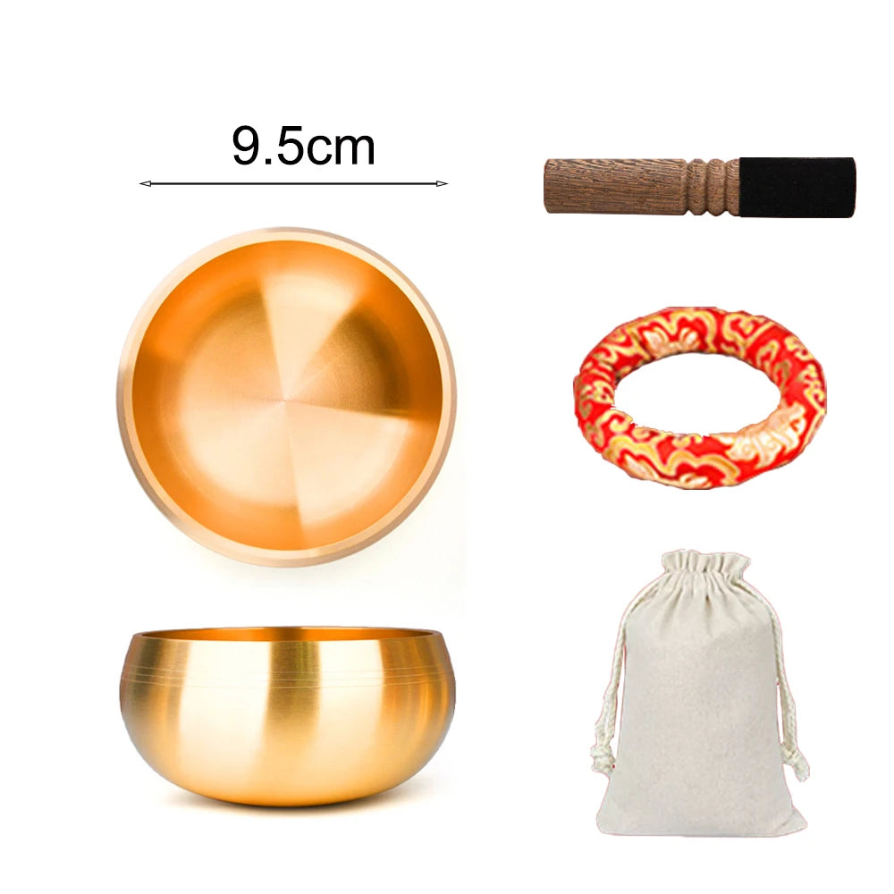 Tibetan Brass Singing Bowl-ToShay.org