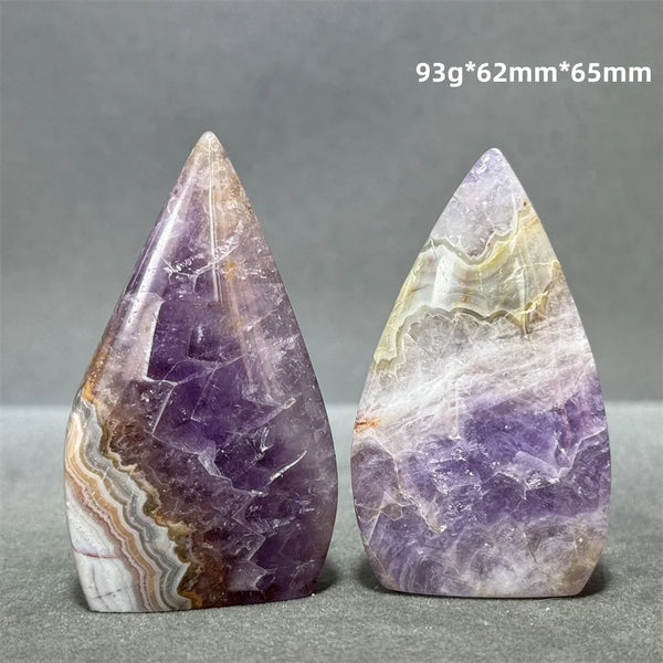 Purple Amethyst Agate Torch-ToShay.org