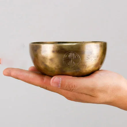 Tibetan Brass Singing Bowl-ToShay.org