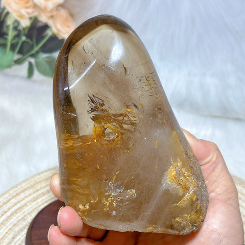 Smokey Rainbow Quartz Stone-ToShay.org