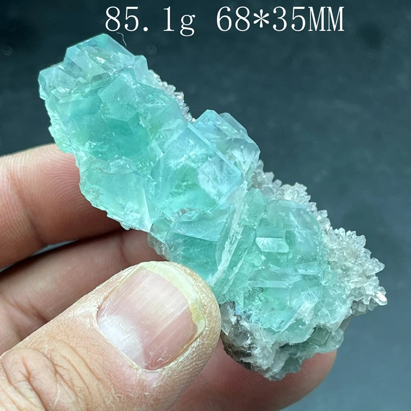 Green Vitreous Fluorite Crystal-ToShay.org