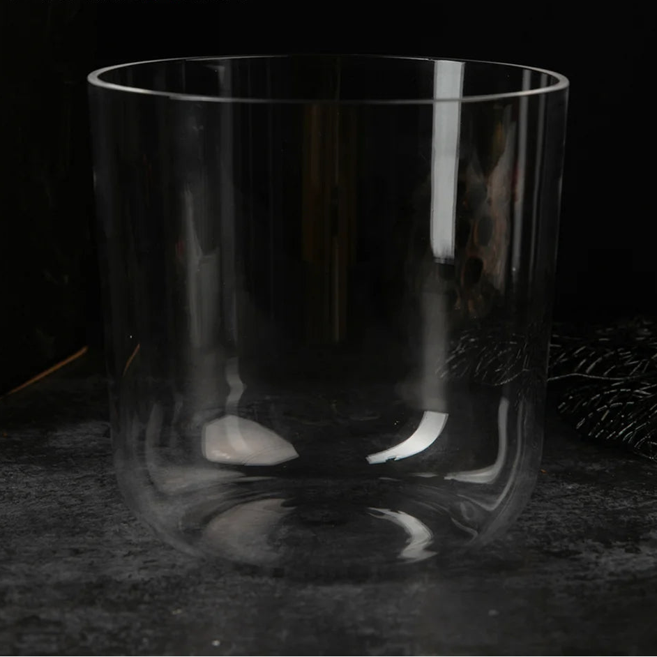 Clear Crystal Singing Bowl-ToShay.org