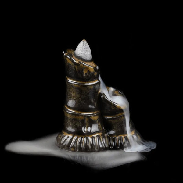 Copper Lotus Incense Burner-ToShay.org