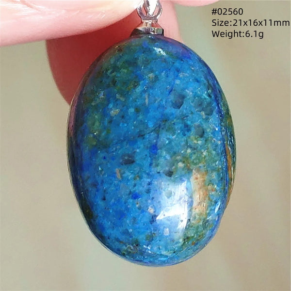 Blue Azurite Pendant-ToShay.org