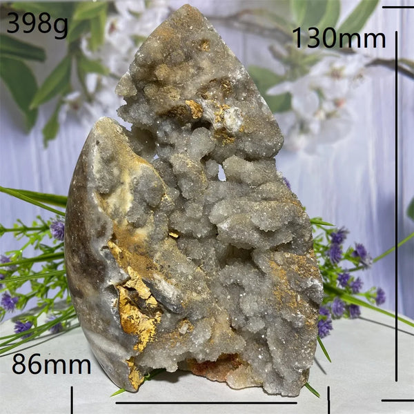 Grey Sphalerite Crystal Cluster-ToShay.org