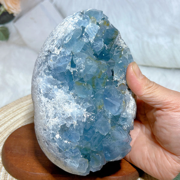 Blue Celeslite Cluster-ToShay.org