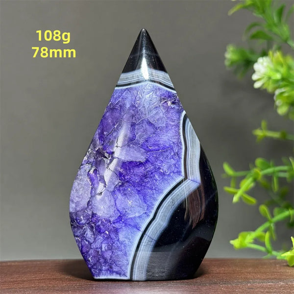 Purple Agate Flame-ToShay.org