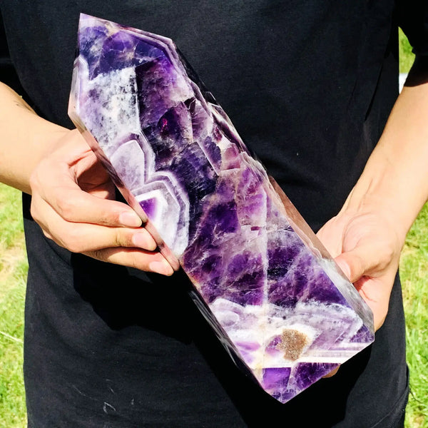 Purple Dream Amethyst Obelisk-ToShay.org