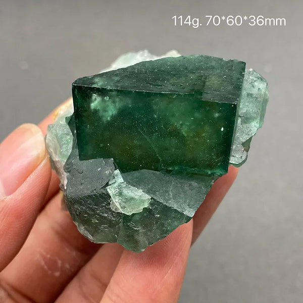 Green Fluorite Crystal-ToShay.org