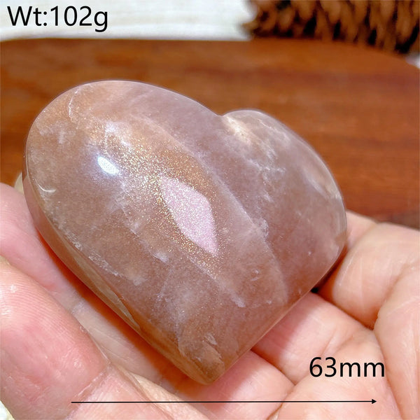 Orange Sunstone Hearts-ToShay.org
