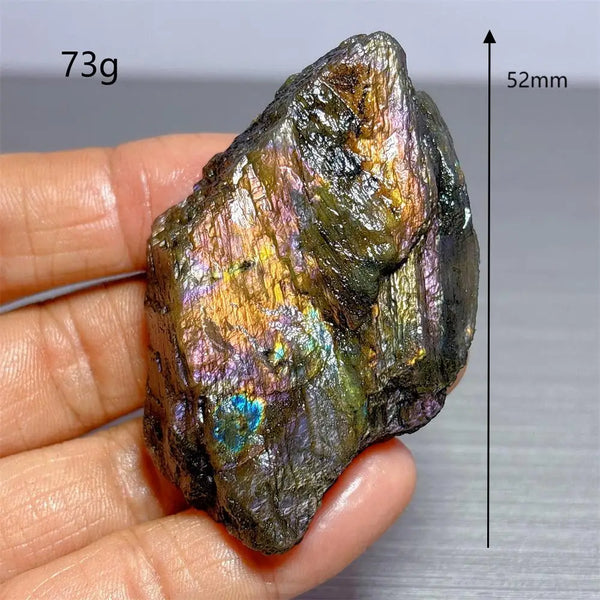 Blue Rainbow Labradorite Crystal-ToShay.org