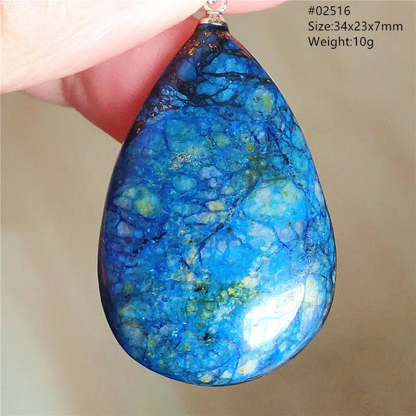 Blue Azulite Pendant-ToShay.org