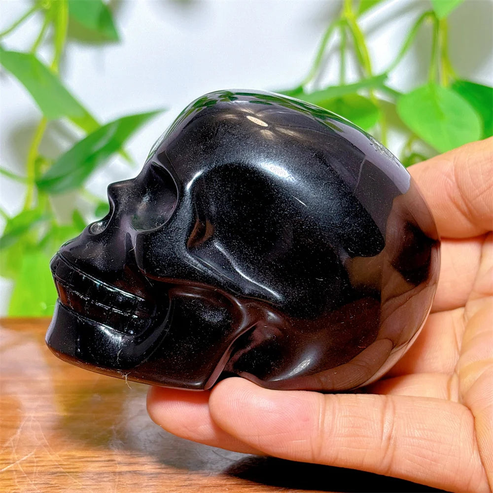Black Obsidian Skull-ToShay.org