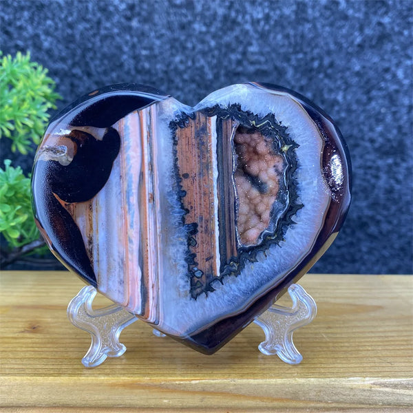 Black Agate Heart-ToShay.org