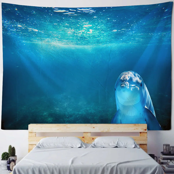 Dolphin Tapestry-ToShay.org