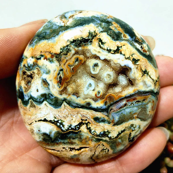 Ocean Jasper Palm Stones-ToShay.org