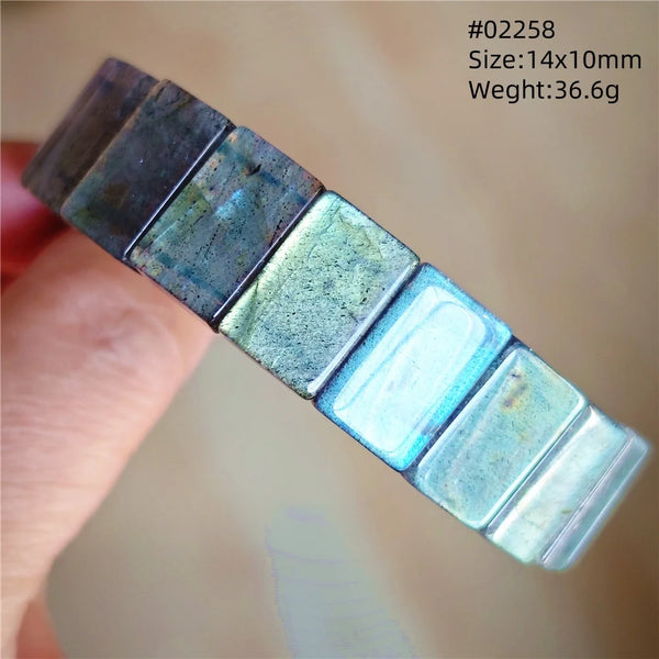 Blue Labradorite Bracelet-ToShay.org