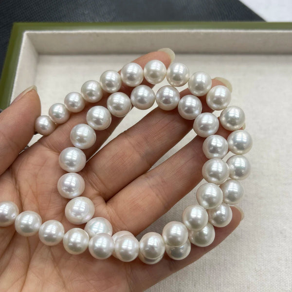 White Pearl Beads-ToShay.org