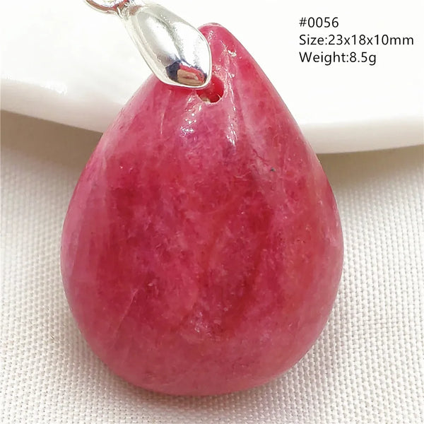 Red Rose Rhodonite Pendant-ToShay.org