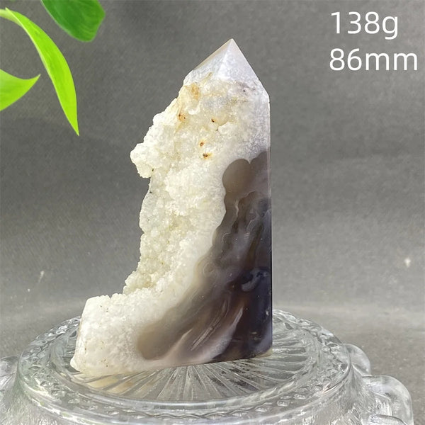 Green Aquatic Agate Point-ToShay.org