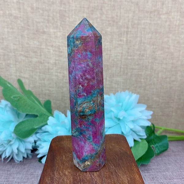 Red Ruby Crystal Point-ToShay.org