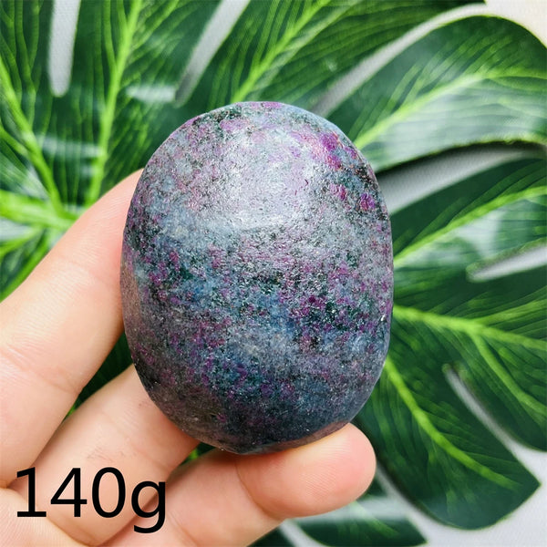 Ruby Sapphire Palm Stone-ToShay.org
