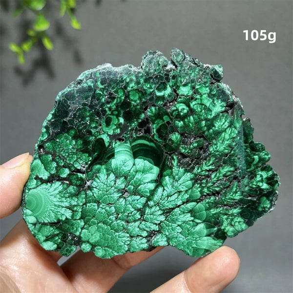 Green Malachite Slice-ToShay.org