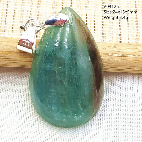 Green Kyanite Pendant-ToShay.org