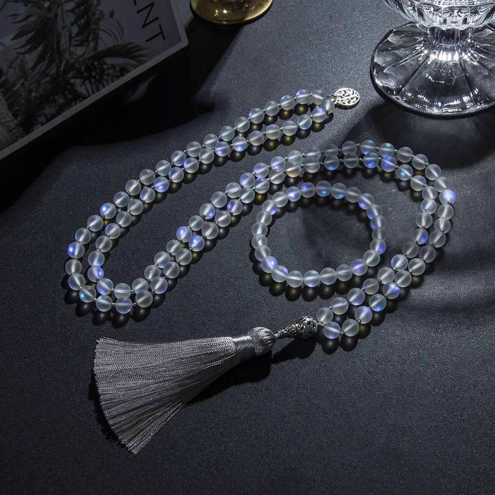 Clear Crystal Mala Set-ToShay.org