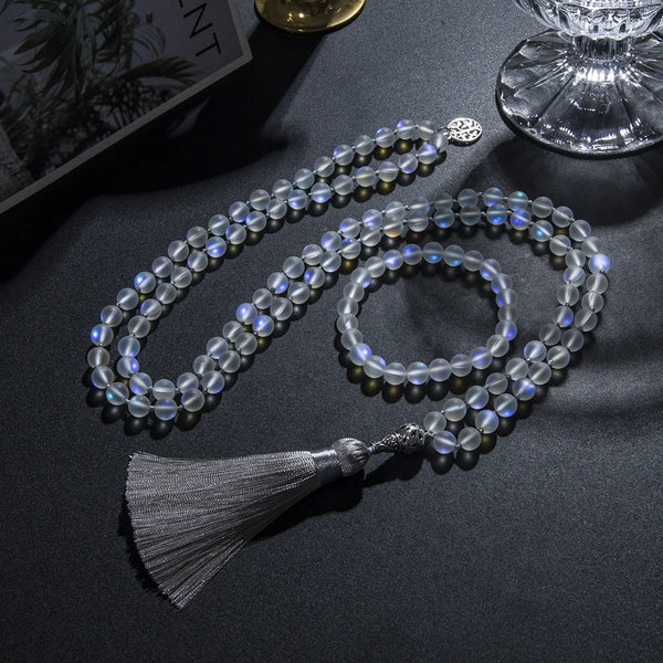 Clear Crystal Mala Set-ToShay.org