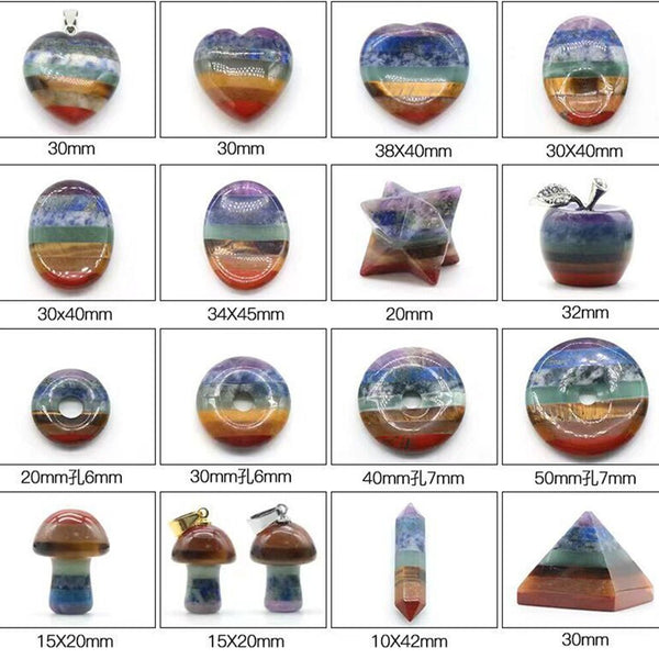 Chakra Rainbow Stones-ToShay.org